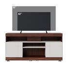 Rack Para Sala Nogueira Real Off White Yara Colibri