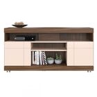 Rack Para Sala Nogueira Real Off White Yara Colibri