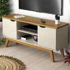 Rack Para Sala Off White Cumaru Prism Patrimar