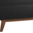 Rack Para Sala Retrô Preto 2g 1.8 - Imcal Móveis