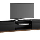 Rack Para Sala Retrô Preto 2g 2.2 - Imcal Móveis