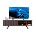 Rack Para Sala Ripado Industrial Tv Até 70 Polegadas Cinza Ur