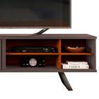 Rack Para Sala Ripado Industrial Tv Até 70 Polegadas Cinza Ur