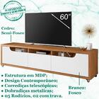Rack Para Sala Tv 180 Cm 011083 Cedro Verde Oliva Dcasa