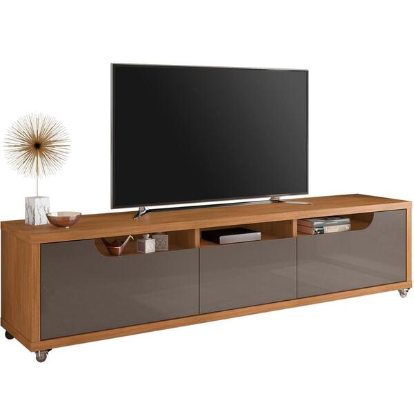 Rack Para Sala Tv 180 Cm 011083 Cedro Verde Oliva Dcasa