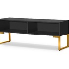 Rack Para Sala Tv 50 Polegadas Milão Industrial Preto