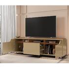 Rack Para Sala Tv 60 Pol. 1 Gaveta 1,60 Jersey C14 Champagne/