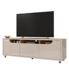 Rack Para Sala Tv 60 Pol. 1 Gaveta 1,60 Jersey C14 Off White/