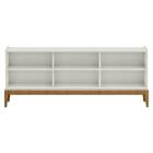 Rack Para Sala Tv Até 60 Pol. 160cm 2 Portas Milano F07 Off W