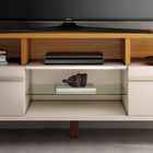 Rack Para Sala bancada de tv 70 Pol 200cm Zuri 1.6 H01 - D'ro