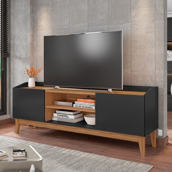 Rack Para Tv 1.6 Rachel Preto Noce