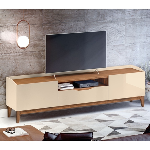 Rack Para Tv 220 Singapura Off White Noce