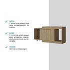 Rack Para Tv 2 Portas 2301 Madeirado Carraro