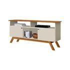 Rack Para Tv 3 Nichos Bilbão Off White Nature