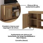 Rack Para Tv 42 Pol 1p 91 Cm Com Rodízios Arly