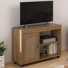 Rack Para Tv 42 Pol 1p 91 Cm Com Rodízios Arly