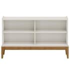 Rack Para Tv 42 Pol Em Mdf/madeira Maciça 2918 Milao Fnt