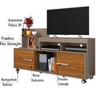 Rack Para Tv 42 Polegadas 3871 Fendi Naturale Madetec