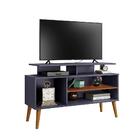 Rack Para Tv 42 Polegadas Sevilha Chumbo Canela