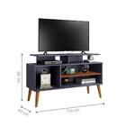 Rack Para Tv 42 Polegadas Sevilha Chumbo Canela