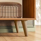 Rack Para Tv 50 Polegadas New Austin Perola Metalizado / Cina