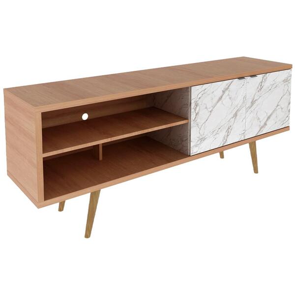 Rack Para Tv 55 Pol 160 Cm 2 Portas R1482 Tecno Mobili