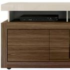 Rack Para Tv 55 Pol Rodizios 20124 Dj Moveis