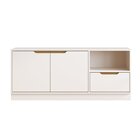 Rack Para Tv 55 Polegadas 100% Mdf Modular Off White