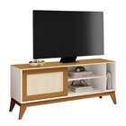 Rack Para Tv 55 Polegadas Com Acabamento Em Tela Rathan Cayma