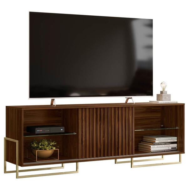 Rack Para Tv 65 Pol. 163cm Metta M20 Palisandro - Mpozenato