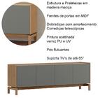 Rack Para Tv 65 Polegadas 2p 2g 180 Cm 2153 Milani Store