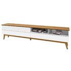 Rack Para TV 65 Polegadas 826 Branco Nature Tebar