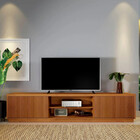 Rack Para Tv 70  Ripado 2 Portas De Correr Siena Mavaular