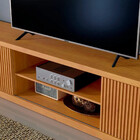 Rack Para Tv 70  Ripado 2 Portas De Correr Siena Mavaular