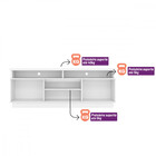 Rack Para Tv 70 Polegadas Ripado Sérvia Linea Brasil