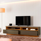 Rack Para Tv 75 Com 2 Gavetas Madrid Mavaular