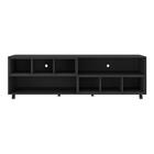 Rack Para Tv 75" Com Nichos E Rodízios Jazz Multimóveis Mp102