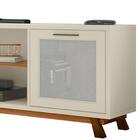 Rack Para Tv 75 Pol. 180cm Gen M20 Cinamomo Mel/off White - M