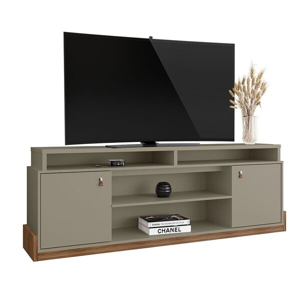 Rack Para Tv 75 Polegadas 67,3cm X 188cm Montana Grigio Fosco
