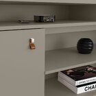 Rack Para Tv 75 Polegadas 67,3cm X 188cm Montana Grigio Fosco