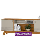 Rack Para Tv 75 Polegadas Colorado Nature Off White Linea Bra