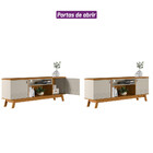 Rack Para Tv 75 Polegadas Colorado Nature Off White Linea Bra