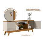 Rack Para Tv 75 Polegadas Colorado Nature Off White Linea Bra