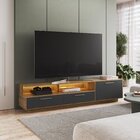 Rack Para Tv 75 Polegadas Com Iluminação Led Ravenna Sala De