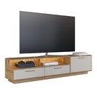 Rack Para Tv 75 Polegadas Com Iluminação Led Ravenna Sala De