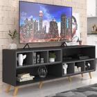 Rack Para Tv 75" Retrô Com Nichos Jazz Multimóveis Mp1022 Pre