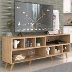 Rack Para Tv 75" Retrô Com Nichos Jazz Multimóveis Mp1022 Rus