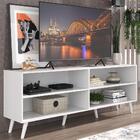 Rack Para Tv 75" Retrô Jazz Multimóveis Mp1017 Branco