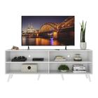 Rack Para Tv 75" Retrô Jazz Multimóveis Mp1017 Branco