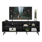 Rack Para Tv 75" Retrô Jazz Multimóveis Mp1017 Preto